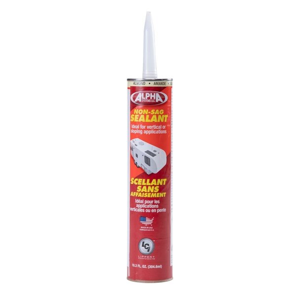 Lippert 1010 ALMOND UPC NON-SAG SEALANT - 10.3 OZ TUBE 862161